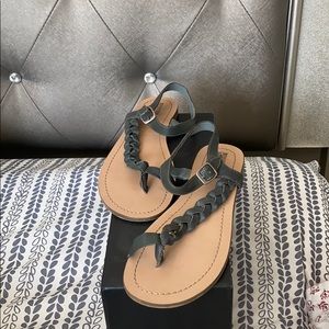 Braided sandals